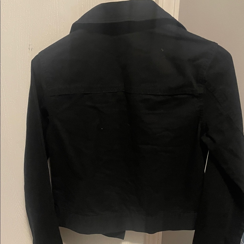 a new day Women's Black Jean Jacket - Picture 4 of 6